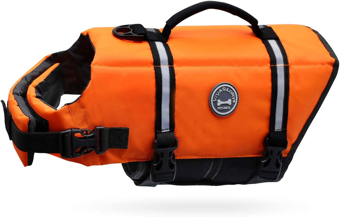 Premium Ripstop Dog Life Jacket - Blue