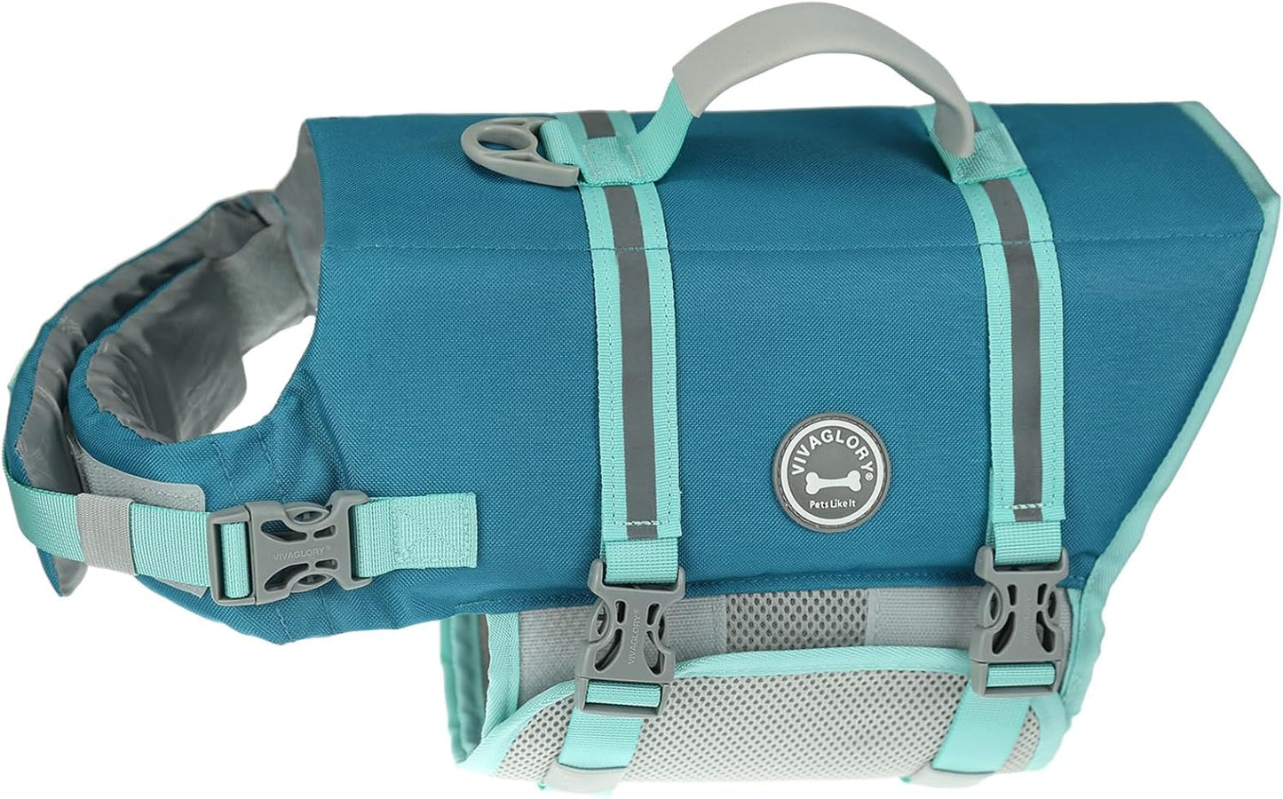 Premium Ripstop Dog Life Jacket - Blue