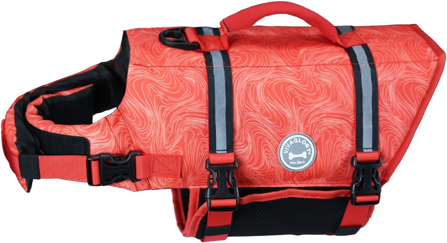 Premium Ripstop Dog Life Jacket - Blue