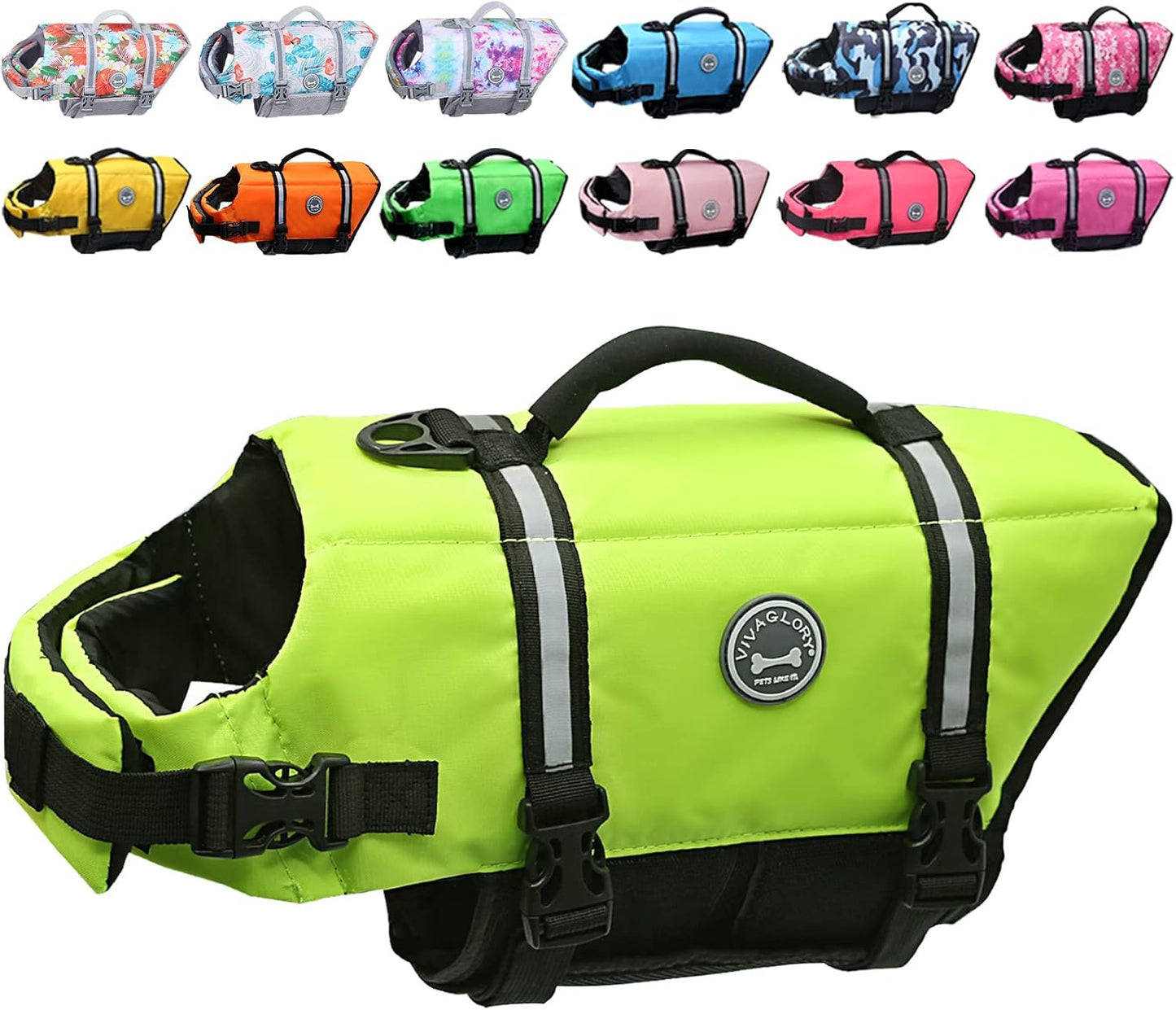 Premium Ripstop Dog Life Jacket - Blue