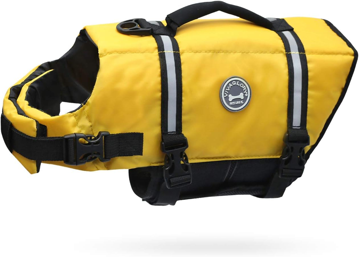 Premium Ripstop Dog Life Jacket - Blue
