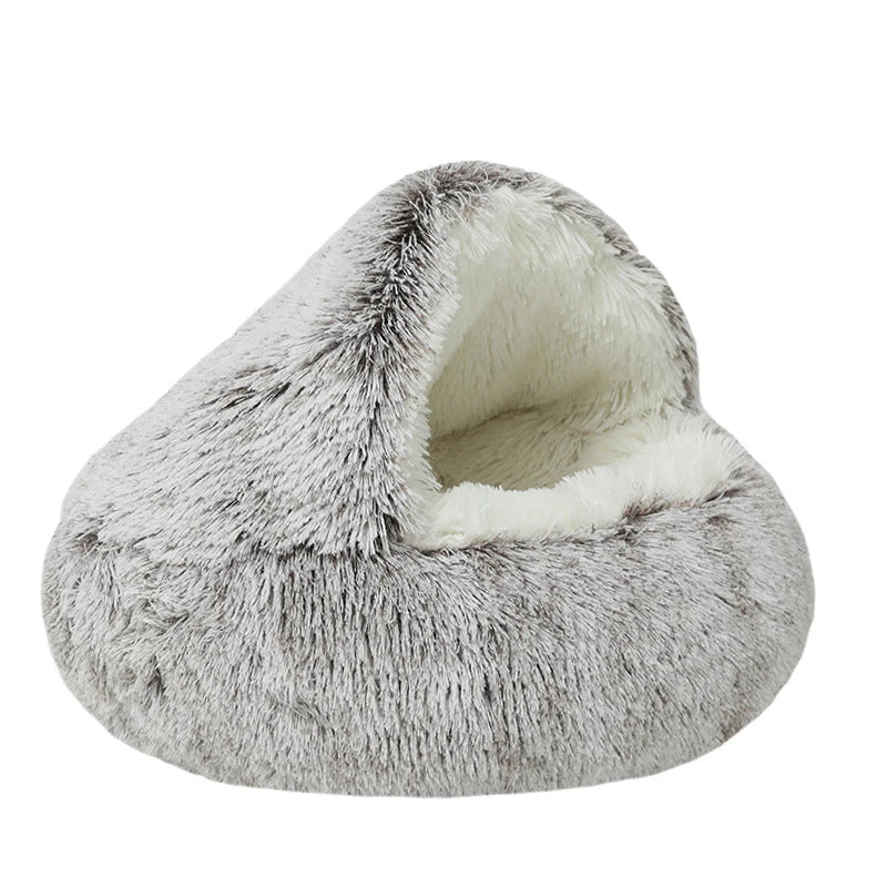 Plush Donut Cuddler Bed