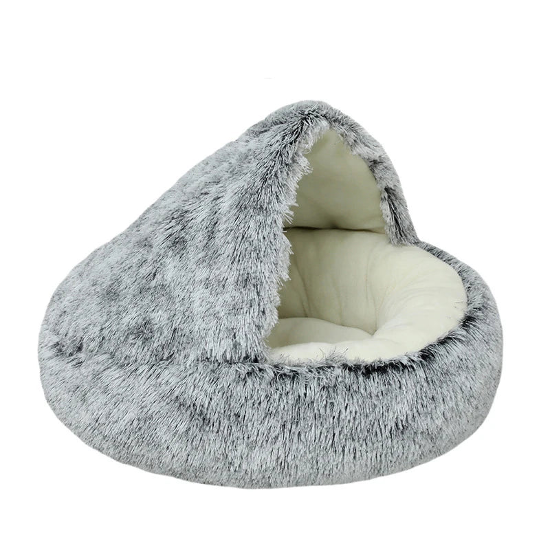 Plush Donut Cuddler Bed