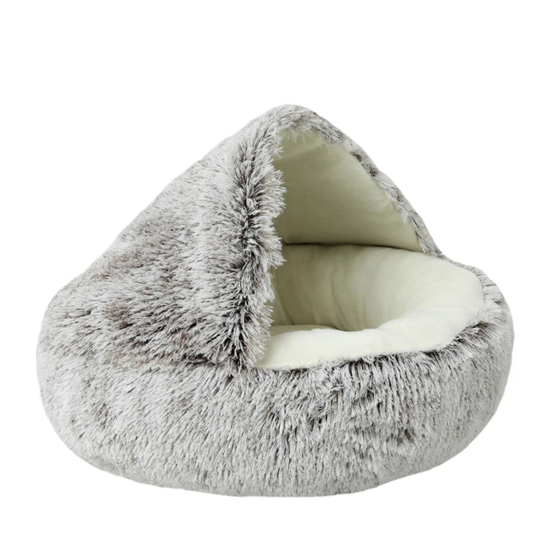 Plush Donut Cuddler Bed