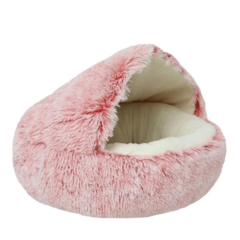 Plush Donut Cuddler Bed