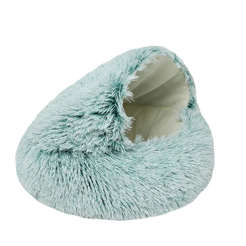 Plush Donut Cuddler Bed