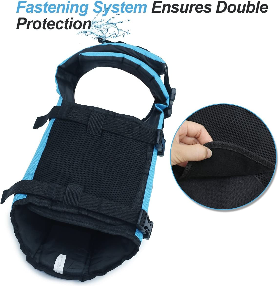 Premium Ripstop Dog Life Jacket - Blue