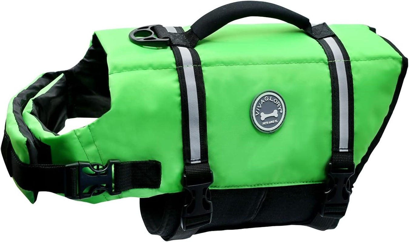 Premium Ripstop Dog Life Jacket - Blue