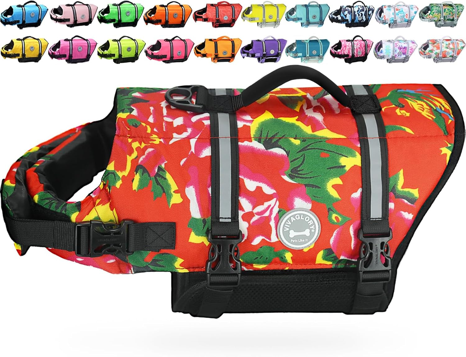 Premium Ripstop Dog Life Jacket - Blue