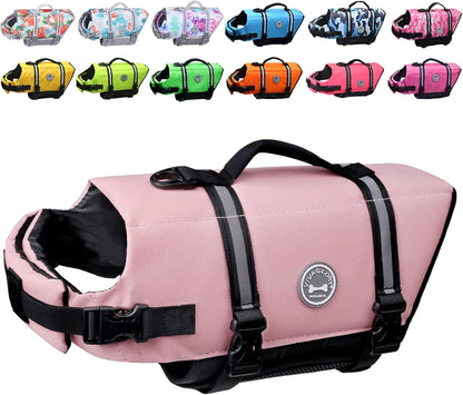Premium Ripstop Dog Life Jacket - Blue