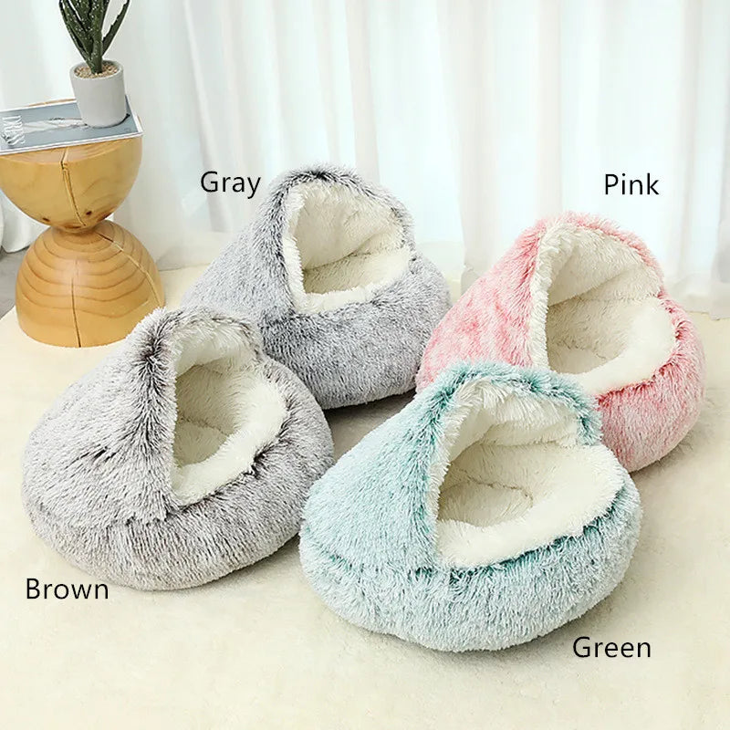 Plush Donut Cuddler Bed