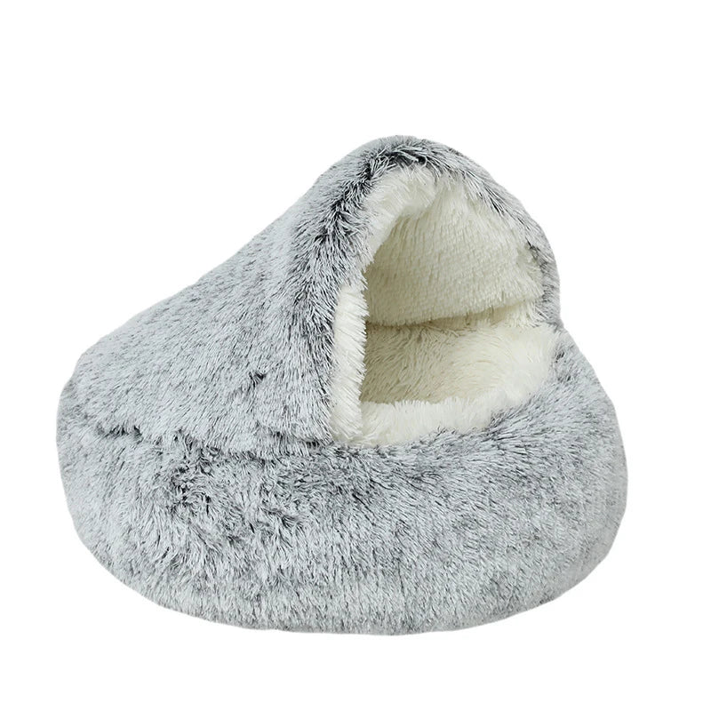 Plush Donut Cuddler Bed