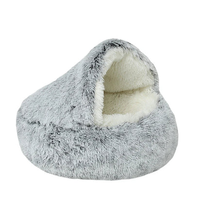 Plush Donut Cuddler Bed